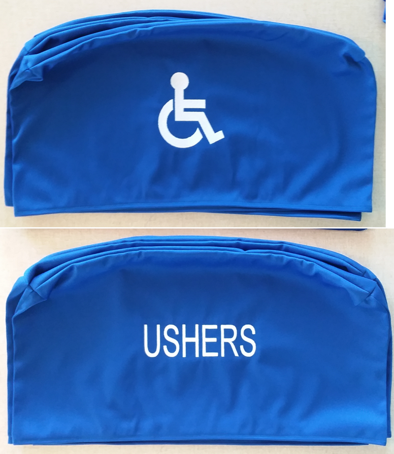 SEAT COVERS (TWO STYLES): FITS ONLY: PCHT 105-8-17 (20.5" wide)